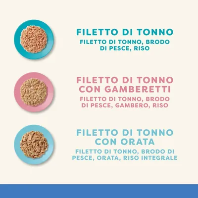 Set prova! Applaws Buste in Brodo 6 x 70 g - Mix di tonno (3 varietà)