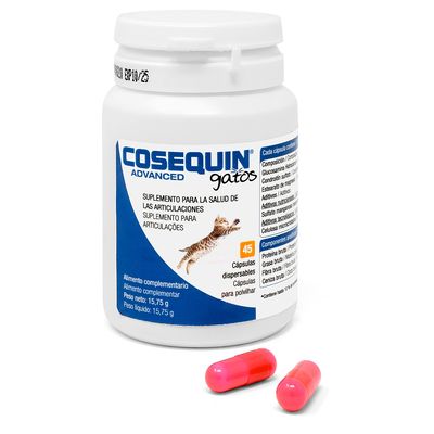 Cosequin Advanced condroprotector para gatos 45 cápsulas