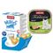 animonda Kombi-Paket: 12 x 100 g Vom Feinsten + 20 x 15 g Milkies Selection Adult mit Schlemmerkern: Pute, Hühnchenbrust & Kräuter + Milkies Snack (4 Sorten)