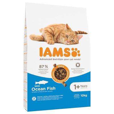 Ekonomipack: IAMS torrfoder för katter 2 x 10 kg