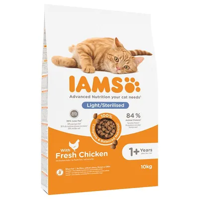 Πακέτο Προσφοράς Iams 2 x Μεγάλη Συσκευασία - Kitten Κοτόπουλο (2 x 10 kg)