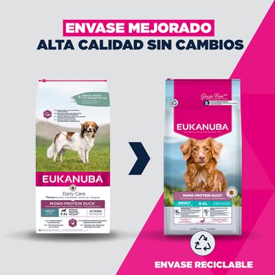 Eukanuba Special Care Mono-Protein Adult con pato
