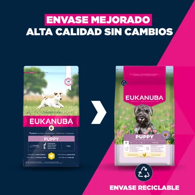 Eukanuba Premium Nutrition Puppy Small Breed pollo - 2 x 3 kg - Pack ahorro