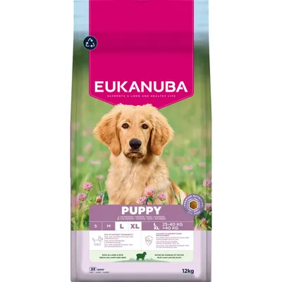 Eukanuba Premium Nutrition Puppy Large & Giant Breed karitsa & riisi - 12 kg