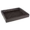 Hygienisches Hundebett Tabac L 120 x B 100 x H 15 cm