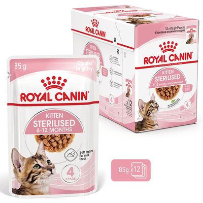 Royal Canin Sterilised Kitten in Saus
