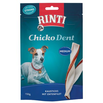 RINTI Chicko Dent Strong 2 x 150 g (mărimea M)