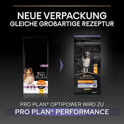 PURINA PRO PLAN All Size Adult Performance - 16 kg
