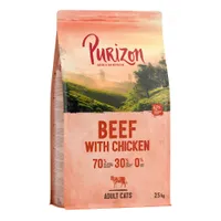Purizon Adult bœuf, poulet - sans céréales pour chat - 2,5 kg 
