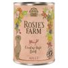 Rosie's Farm Adult 24 x 400 g umido cane Manzo