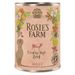 Rosie's Farm Adult 24 x 400 g umido cane Manzo