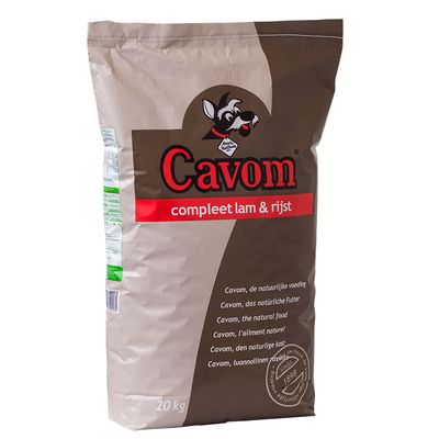 Cavom Compleet Lamb & Rice Hondenvoer 20 kg
