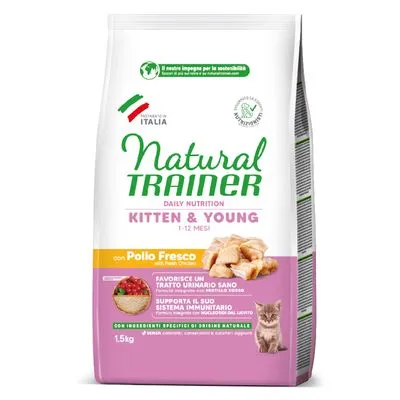 Natural Trainer Kitten Brokken voor katten Natural Trainer Kitten Brokken voor katten