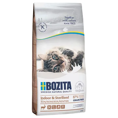 Bozita Grainfree Indoor & Sterilised Rendier Kattenvoer