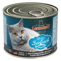 Ekonomično pakiranje Leonardo All Meat 24 x 200 g - Bogata morskom ribom