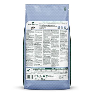 Arden Grange Sensitive Puppy with Fresh Ocean White Fish & Potato - 12kg