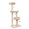 Arbre à chat Natural Home III beige + support de fixation universel