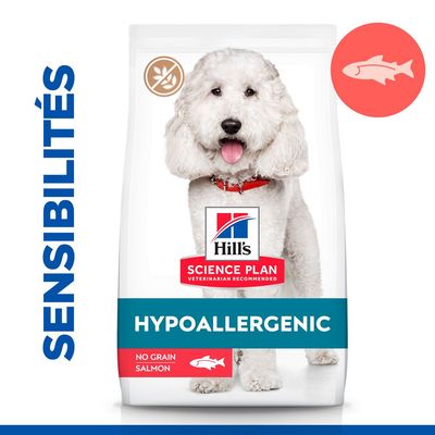 Hill's Science Plan Adult Hypoallergenic Medium saumon pour chien 2 x 2,5 kg