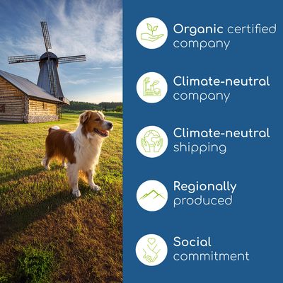 Wolfsbacher Natur Leckerli Z-Schild Dog Treats