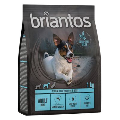 Briantos Adult Mini Lachs & Kartoffel - GETREIDEFREIE Rezeptur 1 kg
