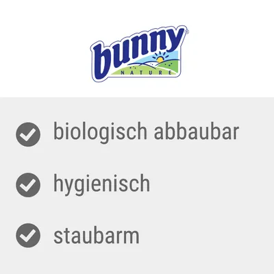 bunny nature. Svojstva: biorazgradivo, higijensko, niska razina prašine.