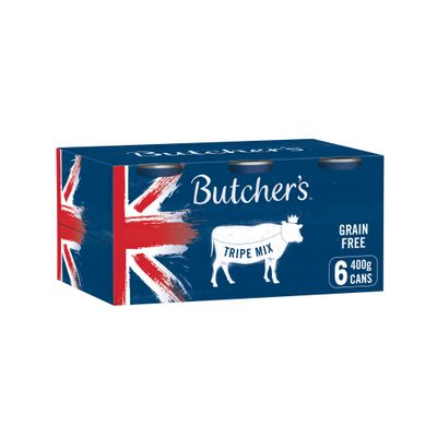 Butcher's Tripe Mix, grain free, 6 cans of 400g each