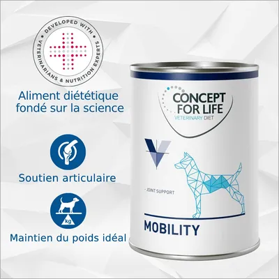Concept for Life Veterinary Diet Mobility pour chien