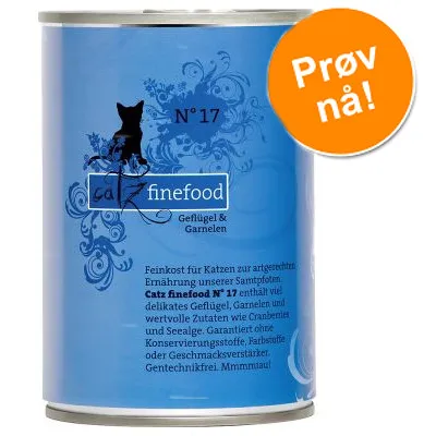 catz finefood prøvepakke 6 x 400 g