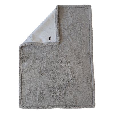 TIAKI Wasserdichte Hundedecke, grau Größe M: L 101 x B 73 cm