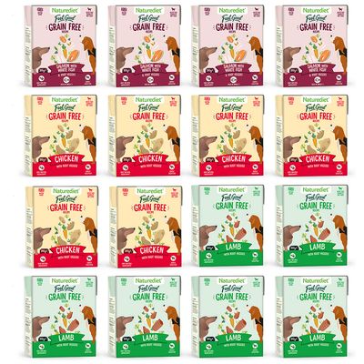Naturediet Feel Good Adult - Grain Free Multipack 16 x 390g