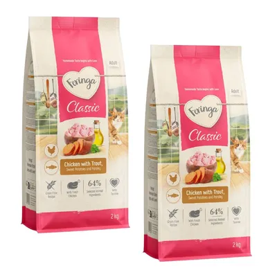 Feringa pienso para gatos - Pack Ahorro - NUEVO: Senior Classic pollo (2 x 6,5 kg)