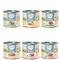 Feringa Single Meat Menu 12 x 200 g Kattenvoer Gemengd pakket I (6 smaken): Kip, Konijn, Lam, Kalf, Eend, Zalm