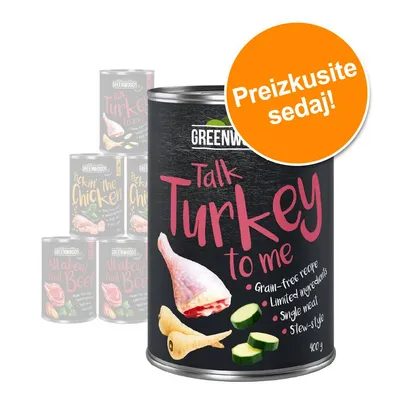 Konzerva Greenwoods Talk Turkey to me, vidna puranja krača, pastinak in bučka. Besedilo: Grain-free recipe, Limited ingredients, Single meat, Stew-style, 400 g. Preizkusite sedaj!