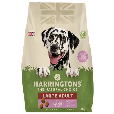 Harringtons Large Breed Adult Dog - Rich in Lamb & Rice - 14kg