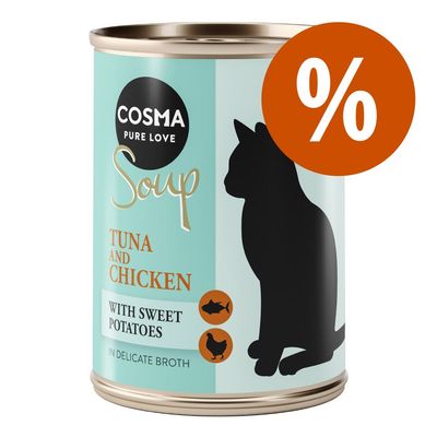 Cosma Soup 6 x 100 g a preço especial!