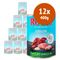 Rocco Junior 12 x 400 g umido per cane 2 gusti: Pollame con Cuori di Pollo + Pollame, Selvaggina e Riso