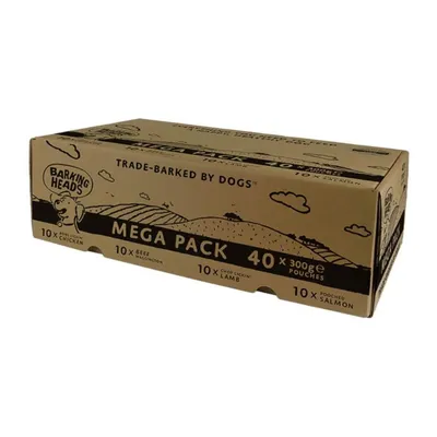Barking Heads Mega Variety Pack - 40 x 300g Barking Heads Mega Variety Pack - 40 x 300g