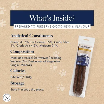Hollings Gourmet Sausages with Venison