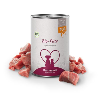 Pakiet Herrmann's Czyste Mięso Kreativ-Mix / Bio, 12 x 400 g - Bioindyk
