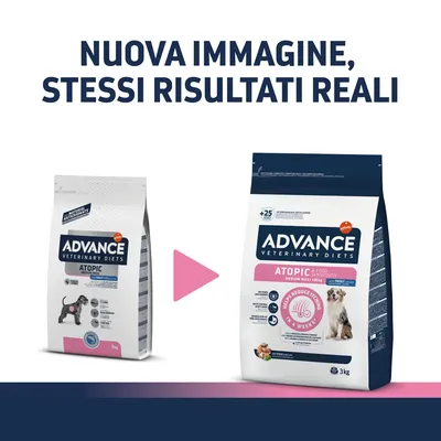 Advance Veterinary Diets Atopic con Trota Crocchette cane - 3 kg