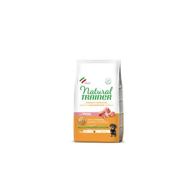 Natural Trainer Sensitive No Gluten Adult Small Enkelvoudig Eiwit met Varkensvlees - 2 kg