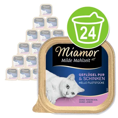 Økonomipakke Miamor Milde Måltid 24 x 100 g