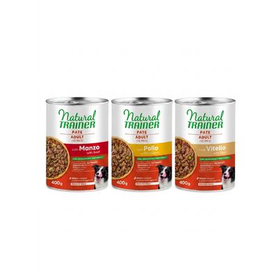 Natural Trainer Pate Adult Medium & Maxi