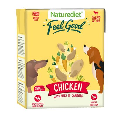 Naturediet Feel Good Adult - Chicken 18 x 390g