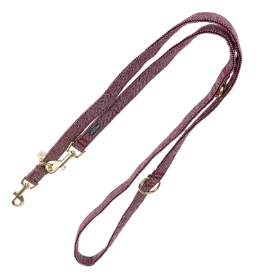 Harnais Nomad Tales Calma, bordeaux pour chien - Laisse adaptée : L 200 cm, l 20 mm 
