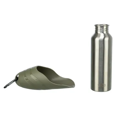 Trixie Friends on Tour Steel Travel Bottle and Bowl - 0.75 litre Trixie Friends on Tour Steel Travel Bottle and Bowl - 0.75 litre