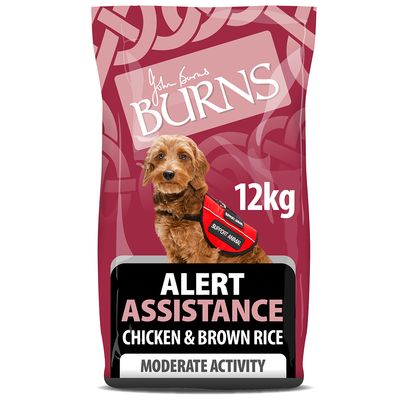 Burns Alert - Chicken & Brown Rice 12kg