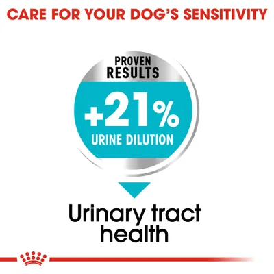 PROVEN RESULTS +21% URINE DILUTION, Urinary tract health. Κείμενο στα αγγλικά για υγεία ουροποιητικού και αραίωση ούρων κατά 21%.
