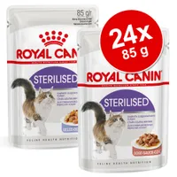 Royal Canin -säästöpakkaus 24 x 85 g: Jelly + Gravy - Light in Gravy + Light in Jelly