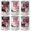 Wolf of Wilderness Adult "Red Meat" 6 x 400 g umido per cane Mix: Maiale, Salmone e Tonno, Maiale, Manzo e Coniglio, Maiale, Tacchino e Trota